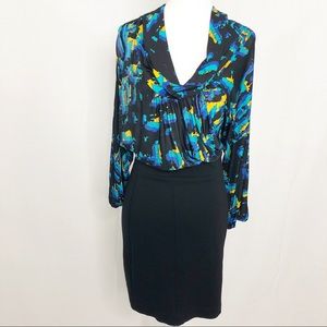 BCBGMaxAzria Career Work Above Knee Dress, Size 2